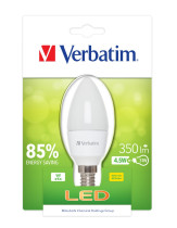 BOMBILLA LED VERBATIM 52602 VELA E14 (OPACA) 4.5W