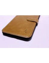 FUNDA PIEL AKASHI IPHONE 6 / 6S PLUS BEIGE