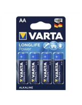 PILA ALCALINA VARTA LONGLIFE POWER 1.5V. LR06 AA ( 4-BLISTER )