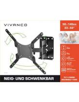 SOPORTE PARED VIVANCO WAP410 23-55" 2 BRAZOS"