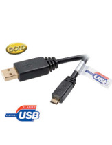 CABLE VIVANCO USB A - USB B MICRO CERTIF 1.8M N