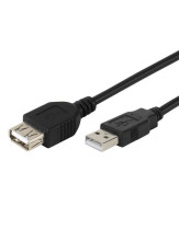 PROLONGADOR VIVANCO USB MACHO A USB HEM 1,80M