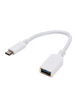 ADAPTADOR USB VIVANCO USB-C A USB-A 3.1 BLANCO