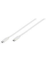 CABLE VIVANCO USB-C 3.1 USB-C 1M BLANCO