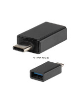 ADAPTADOR VIVANCO CACA1 USB 3.1 COMPACTE USBC(M)-USBA(H)