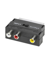 ADAPTADOR VIVANCO RCA-SCART IN-OUT NEGRO