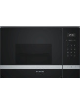 MICROONDAS GRILL 25L SIEMENS BE555LMS0 CRISTAL NEGRO INOX INTEGRABLE