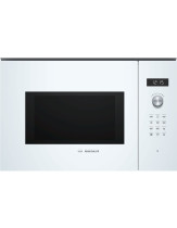 MICROONDAS GRILL 25L BOSCH BEL554MW0 CRISTAL BLANCO INTEGRABLE SIN MARCO