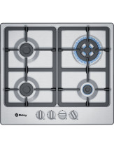 PLACA GAS BALAY 3ETX565HB 4F 60CM INOX BUTANO