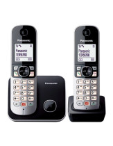 TELEFONO INAL PANASONIC KX-TG6852SPB DUO NEGRO BLOQUEO LLAMADAS AUTOMATICO