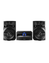 MICRO CADENA PANASONIC SC-UX100E-K 300W BLUETOOTH