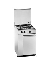 COCINA GAS MEIRELES 5302DVX 3F 53CM INOX S/HORNO P