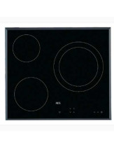 PLACA AEG HK623021FB VITROCERAMICA 60CM 3F BISELADO NEGRO