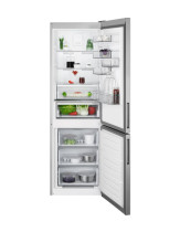 COMBI AEG RCB632E8MX 186x60CM NO FROST INOX E