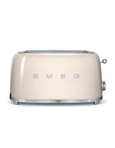 TOSTADOR SMEG TSF02CREU 2 RANURAS CREMA