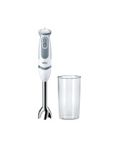 BATIDORA DE MANO BRAUN MQ5200WH INOX 1000W + VASO 600ML
