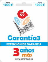 GARANTIA AMPLIADA G3ES1000  ( VALOR MAXIMO 1000€ )