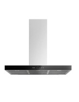 CAMPANA TEKA DLH985T PERFECTA4 DECORAT 90CM INOX/NEGRA