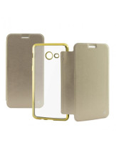 FUNDA FOLIO METAL KSIX TPU GALAXY J3 DORADA