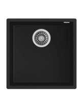 FREGADERO TEKA SQUARE 40.40 TG GRANITO NEGRO