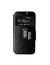 FUNDA MOVIL MEIZU M5S LIBRO SOLAPA NEGRA