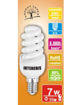BOMBILLA BAJO CONS. INTERCRIS 7W 8000H(019)