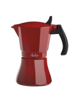 CAFETERA FUEGO JATA HOGAR HCAF2006 VULCANO 6T INDUCCION ROJA