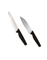 SET 2 CUCHILLOS JATA HOGAR HACC4501 SANTOKU MANGO ERGONOMICO