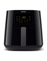 FREIDORA SIN ACEITE PHILIPS HD9280/70  ARIFRYER ESSENTIAL CONNECTED XL 6.2L 2000W NEGRA WIFI