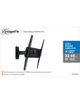 SOPORTE PARED VOGEL'S MA3030C1 32-65" 1 BRAZO GIRO 120º  INCLINABLE 15º"