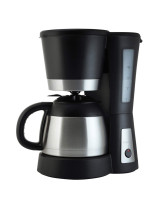 CAFETERA DE GOTEO TRISTAR CM1234 8-10T 1L 800W NEGRA