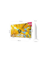 TV 43 LG 43UQ76906LE.AEU 4K UHD Proc. Int. α5 Gen5  HDR 10 Pro, Smart TV webOS22. BLANCO (G)