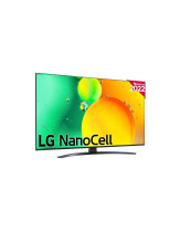 TV 43 LG 43NANO766QA 4K Nanocell, Procesador 4K a5 Gen 5 Smart TV webOS22 (G)