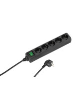 REGLETA VIVANCO EBLS 5S 5 ENCHUFES + INTERRUPTOR 1.4M NEGRO