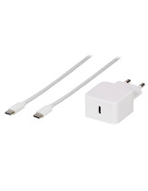 CARGADOR + CABLE VIVANCO USB C 25W SF CHARGE SAMSUNG 1m BLANCO
