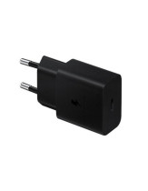 CARGADOR SAMSUNG EP-T1510XBEGEU 15W TIPO C BLACK CON CABLE